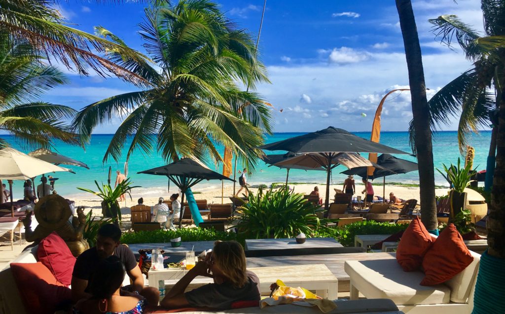 best beach restaurants playa del carmen