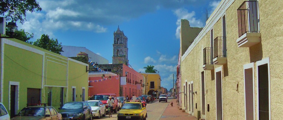 植民地都市ユカタンメキシコ