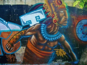 street art playa del carmen mexico graffiti mural