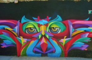 treet art playa del carmen mexico graffiti mural