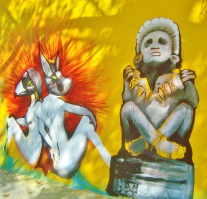 Playa Del Carmen street art murals graffiti