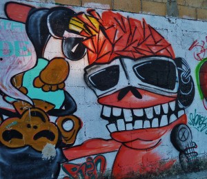  Mural, Street Art , Playa Del Carmen, graffiti