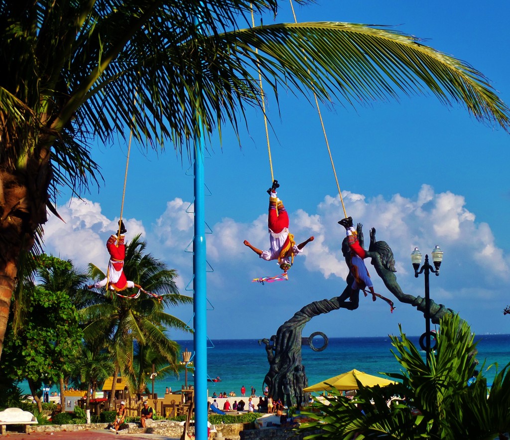 Parque Fundadores Playa Del Carmen Mexico