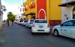 Playa Del Carmen taxi stand