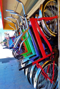 Bikes in Playa Del Carmen Mexico