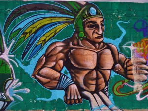 Street art, Playa del Carmen, graffiti, Mexico