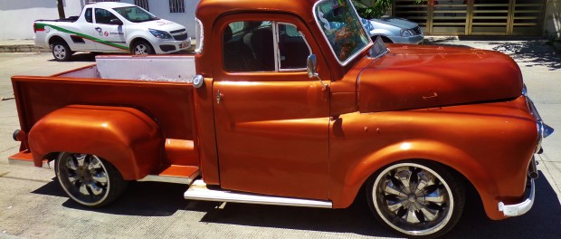 Old truck in Playa Del Carmen