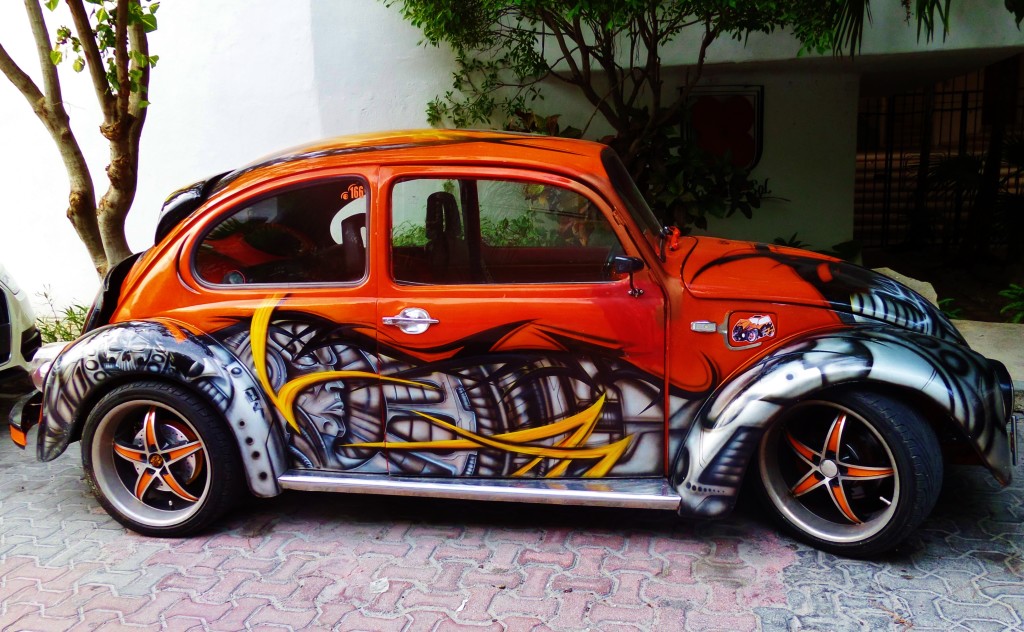 Car in Playa Del Carme Mexico