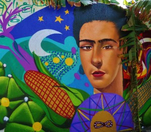 Mural in Playa Del Carmen