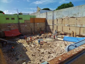 Construction in Playa Del Carmen