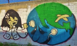 Mural in Playa Del Carmen