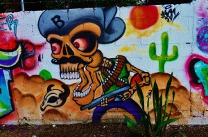 Street art and murals in Playa Del Carmen