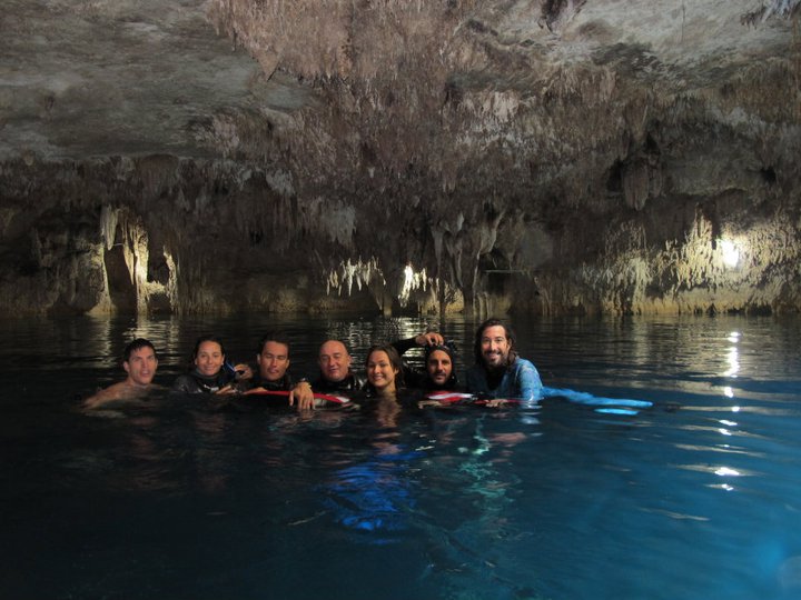 Free diving playa del carmen