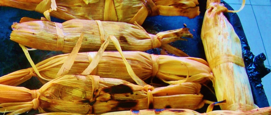 Home made tamales, Playa Del Carmen