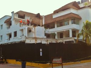 Construction in Playa Del Carmen