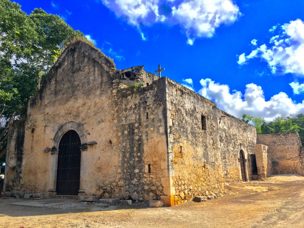 Pixoy old Churches Yucatan Mexico