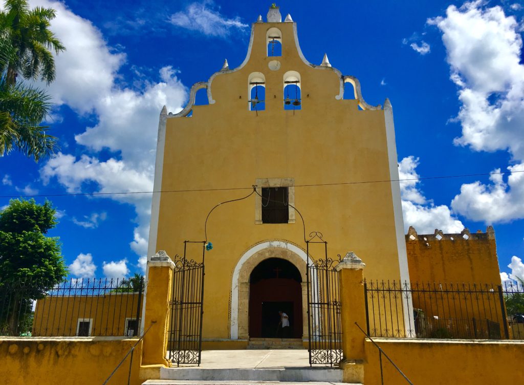 Tunkas old Churches Yucatan Mexico