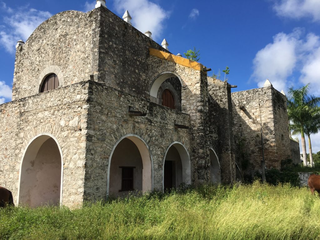 old Churches Yucatan Mexico