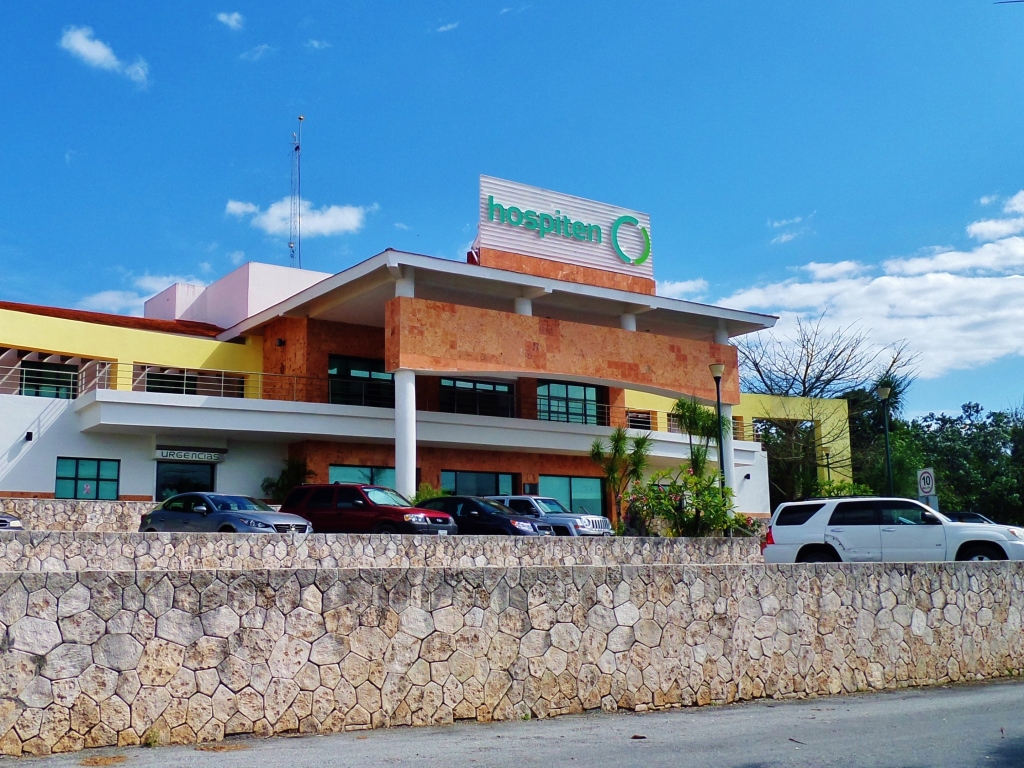 Hospiten hospital in Playa Del Carmen