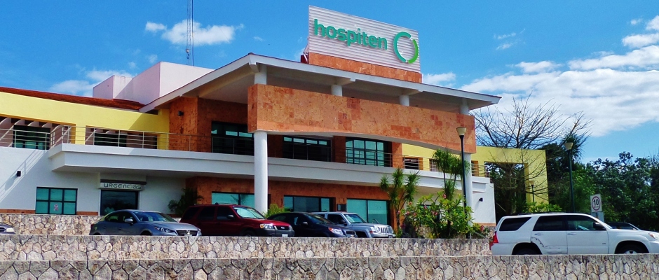 Hospiten hospital in Playa Del Carmen