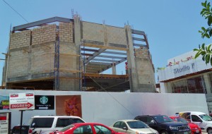 Construction in Playa Del Carmen Mexico