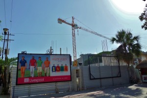 Construction in Playa Del Carmen