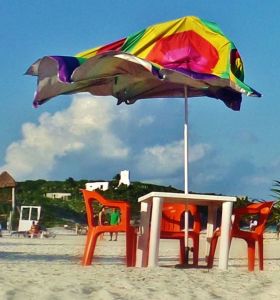 beach umbrella