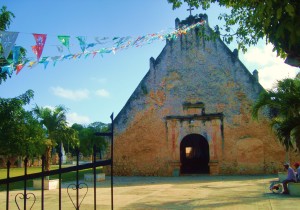 Old Churches of the Yucatan