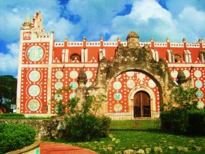 Old Churches of the Yucatan