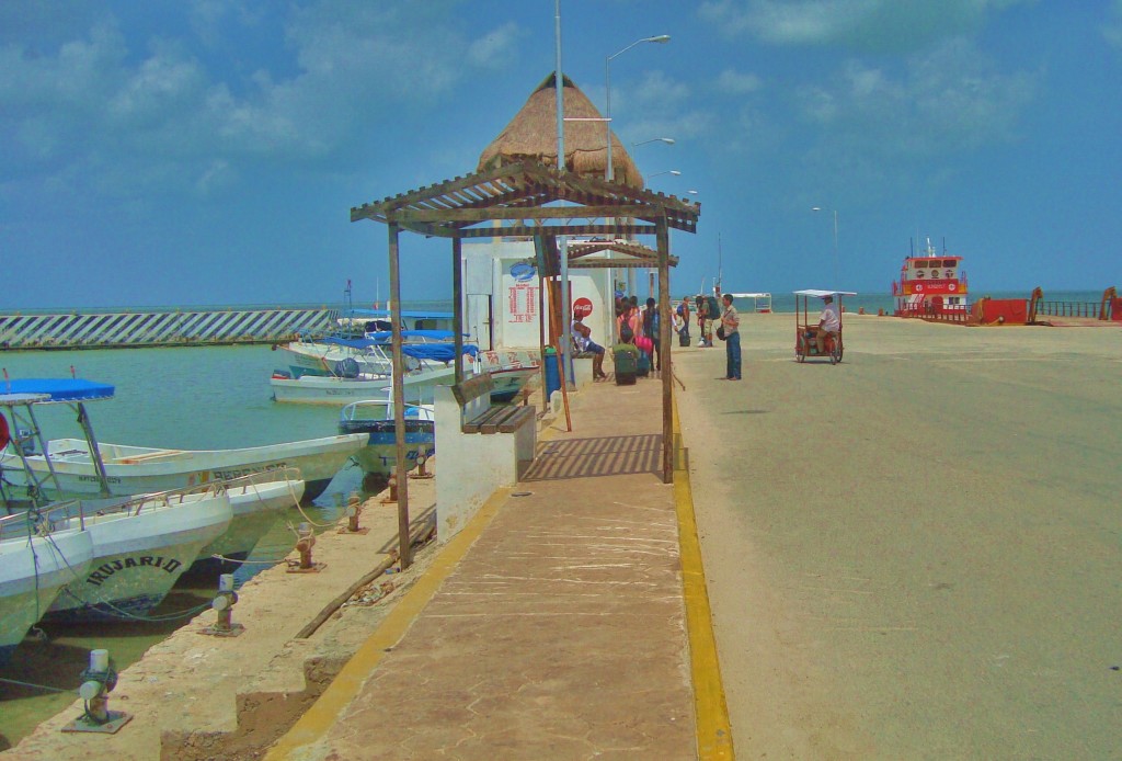 Isla Holbox, mexico Chiquila ferry pier