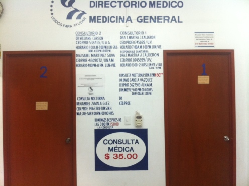 Medical clinic in Playa Del Carmen