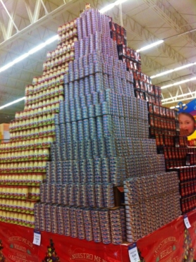 The Mayans have always been good at building pyramids, even today at Walmart you can see their ability!