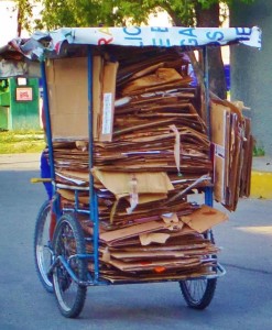 tricycle bike in Playa Del Carmen Mexico