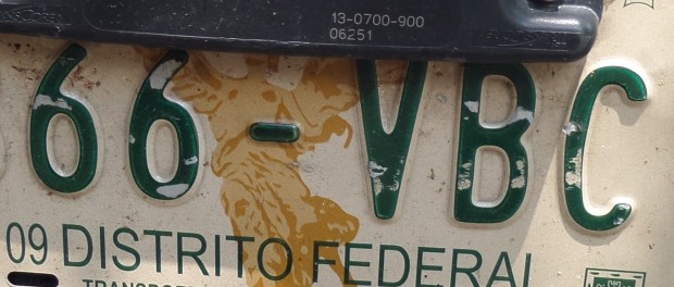 Mexico license plate