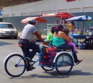 tricycle bike , playa del carmen, mexico