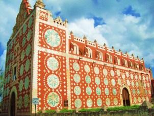 Valladolid Yucatan Uayma Church