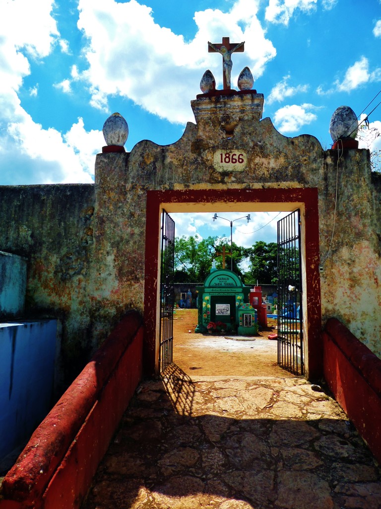 Hoctun Cemetery, Yucatan ,Mexico