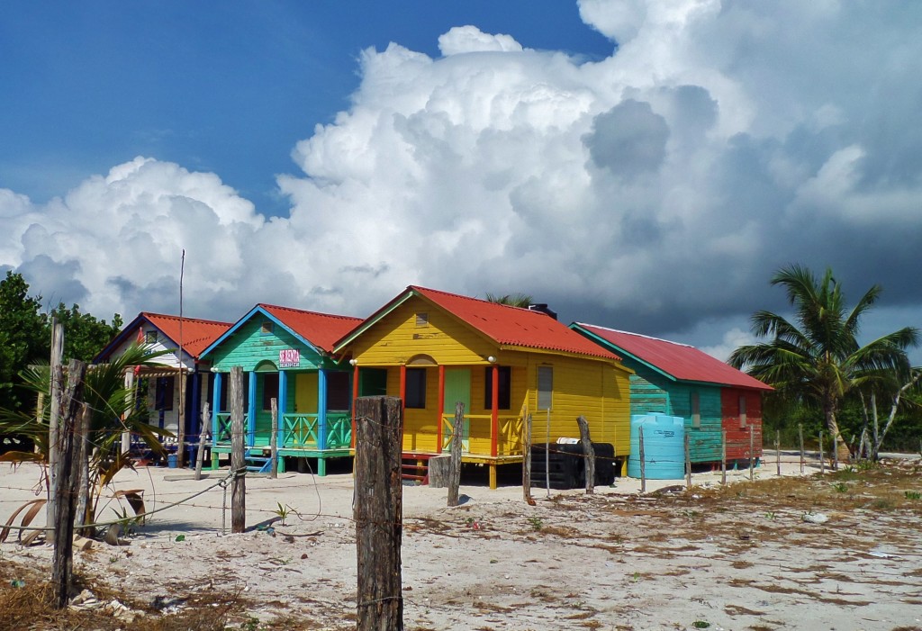 Mahahual, Costa Maya, houses