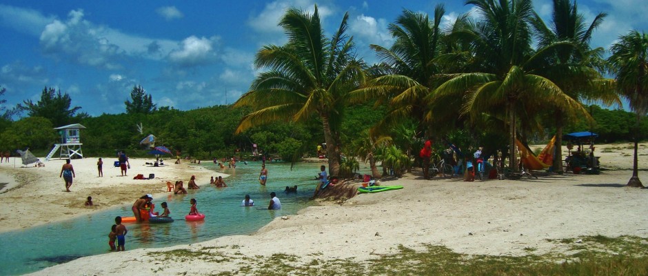 secret beach in Playa del Carmen Mexico