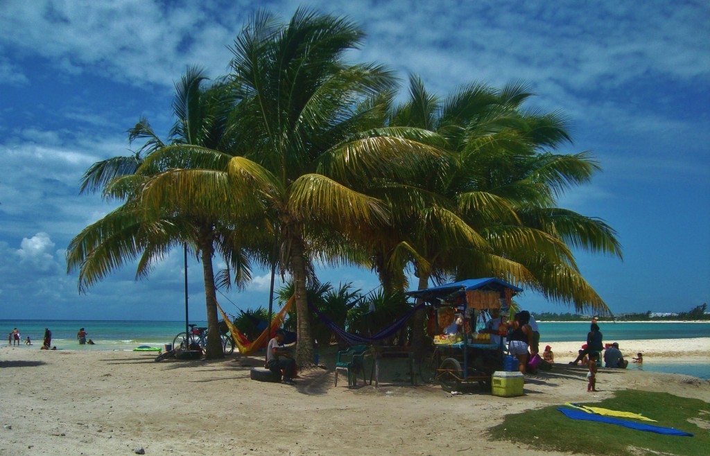 secret beach in Playa del Carmen Mexico