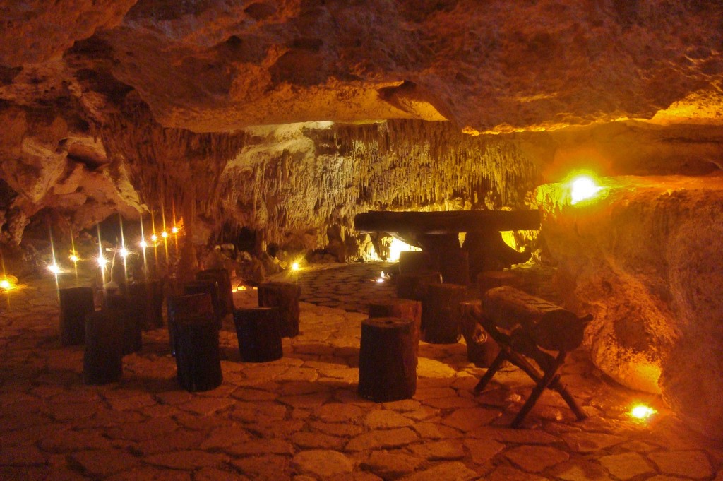Alux restaurant playa del carmen mexico cenote cave