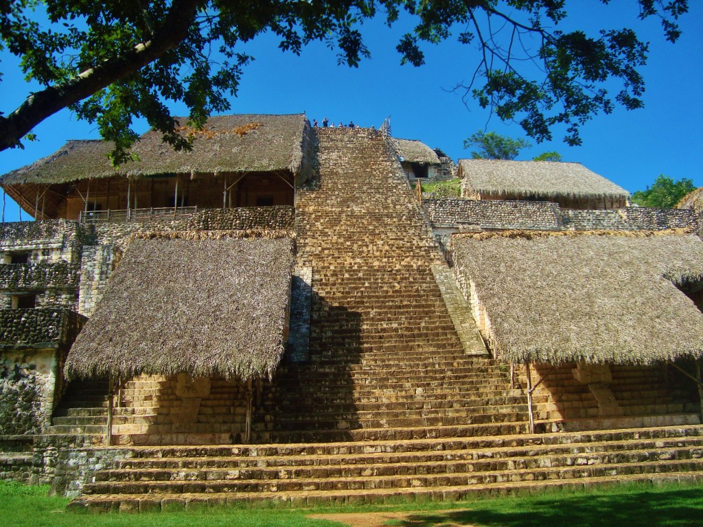 Ek Balam mayan ruins Yucatan Mexico