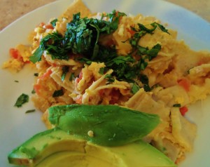 Eggs, Breakfast, Mexico, Tortilla. Expat cooking