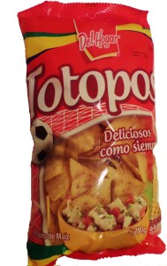 totopos chips Mexico