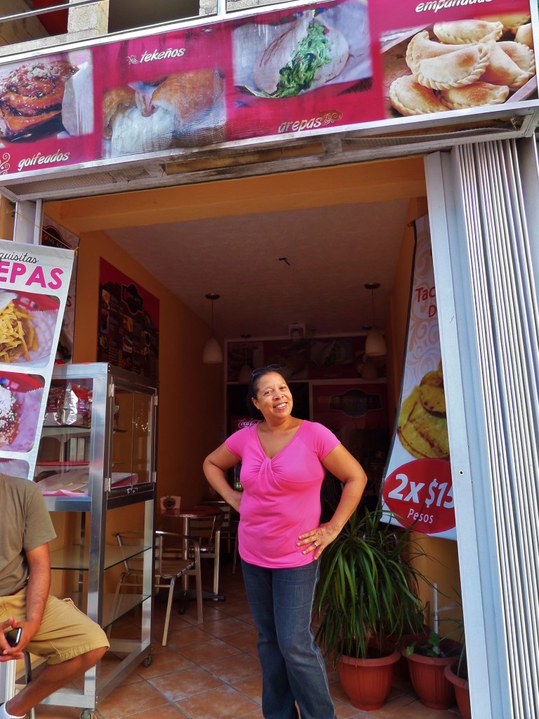 Mi kfe restaurant in Playa Del Carmen