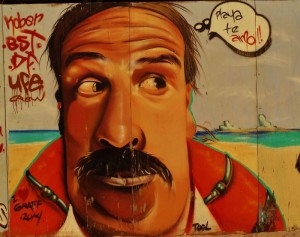 Street art in Playa Del Carmen