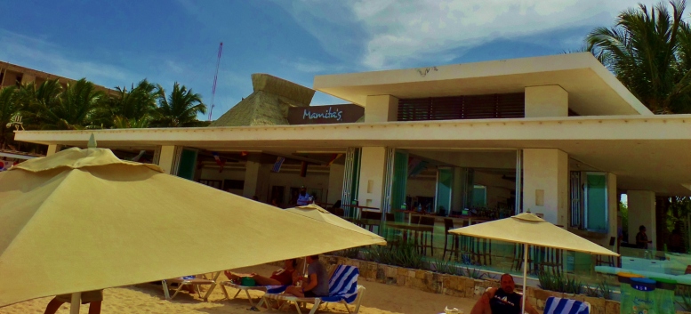 Mamitas Beach Club in Playa Del Carmen Mexico