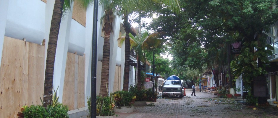 Hurricane Playa Del Carmen Mexico