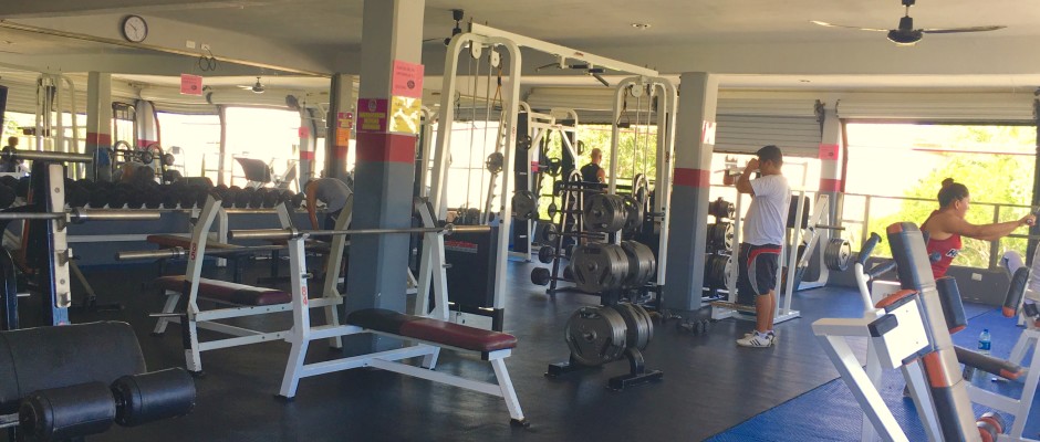 playa del carmen beach gym