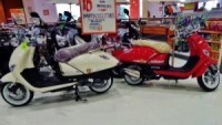Italika scooters in Playa Del Carmen